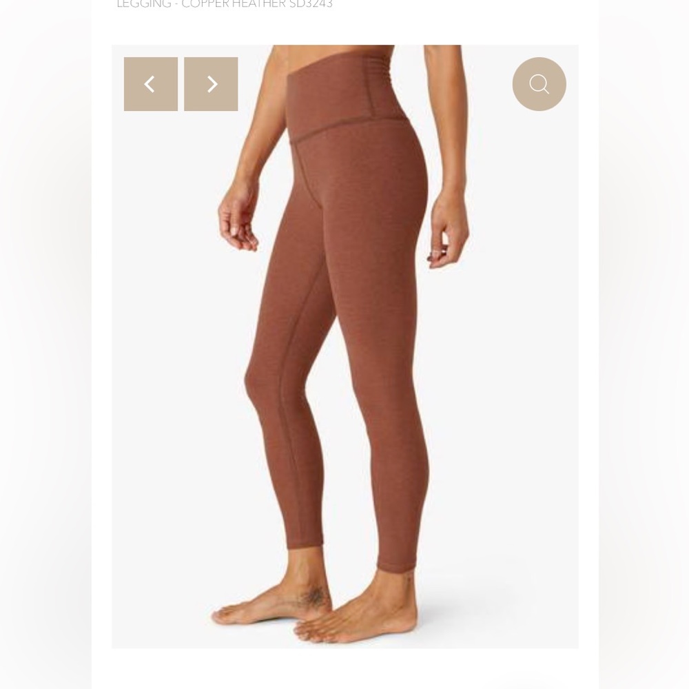 Beyond yoga caught in the Midi high rise Legging size medium